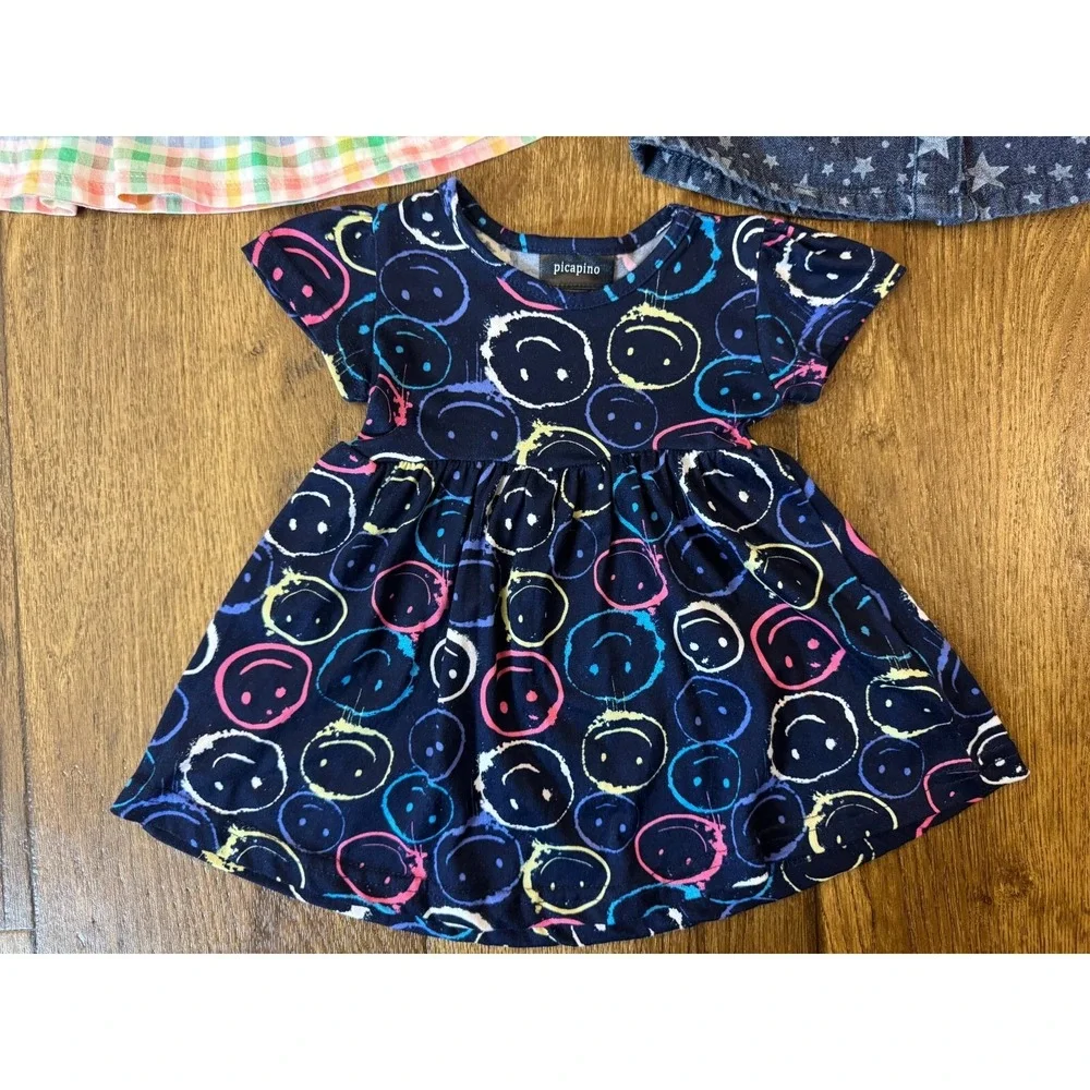 First Impressions Baby Girl 3/6 Months Dresses Outfits‎ Clothes Lot Spring Smile